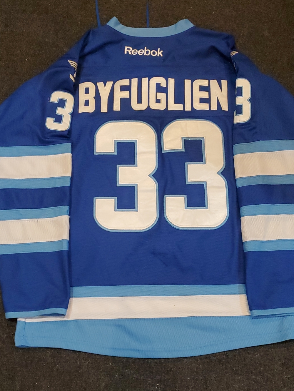 NHL Reebok Winnipeg Jets Dustin Byfuglien Jersey...✈🏒✈️